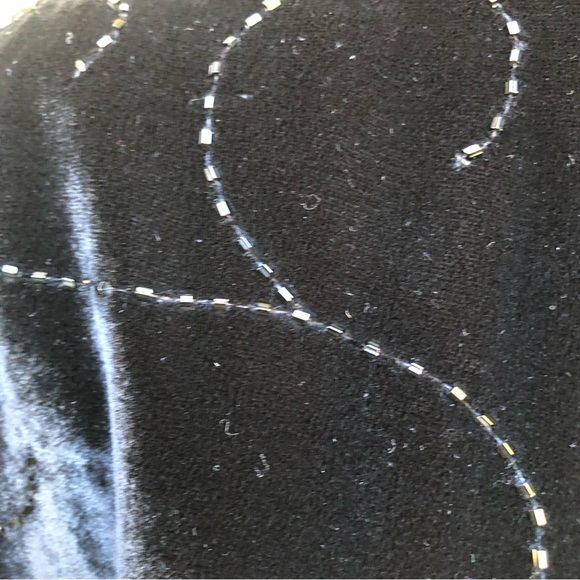 JNY Blk Velvet Evening Jacket Size 16 - Picture 3 of 9